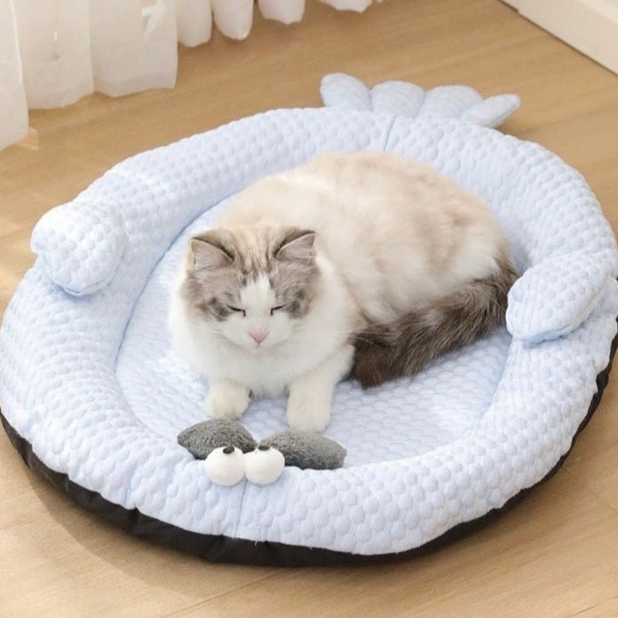Seal Styled Cooling Cat Bed - PawPaw Palace - 