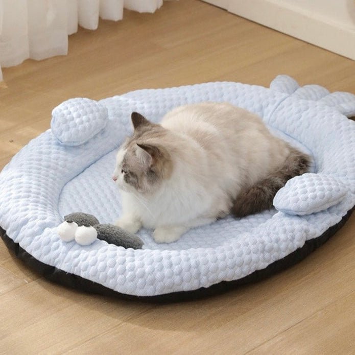 Seal Styled Cooling Cat Bed - PawPaw Palace - 