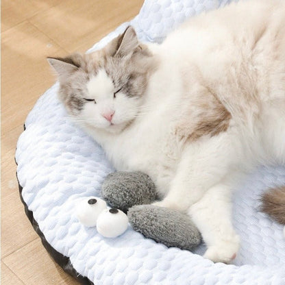 Seal Styled Cooling Cat Bed - PawPaw Palace - 