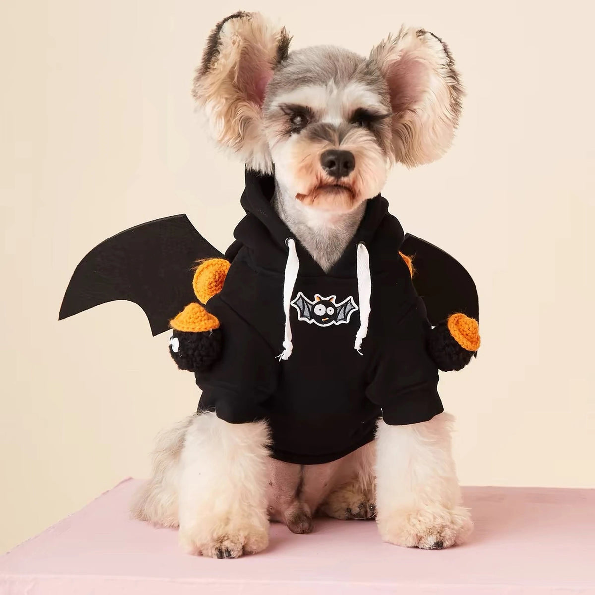 Spooky Bat Wing Dog Hoodie - PawPaw Palace - 