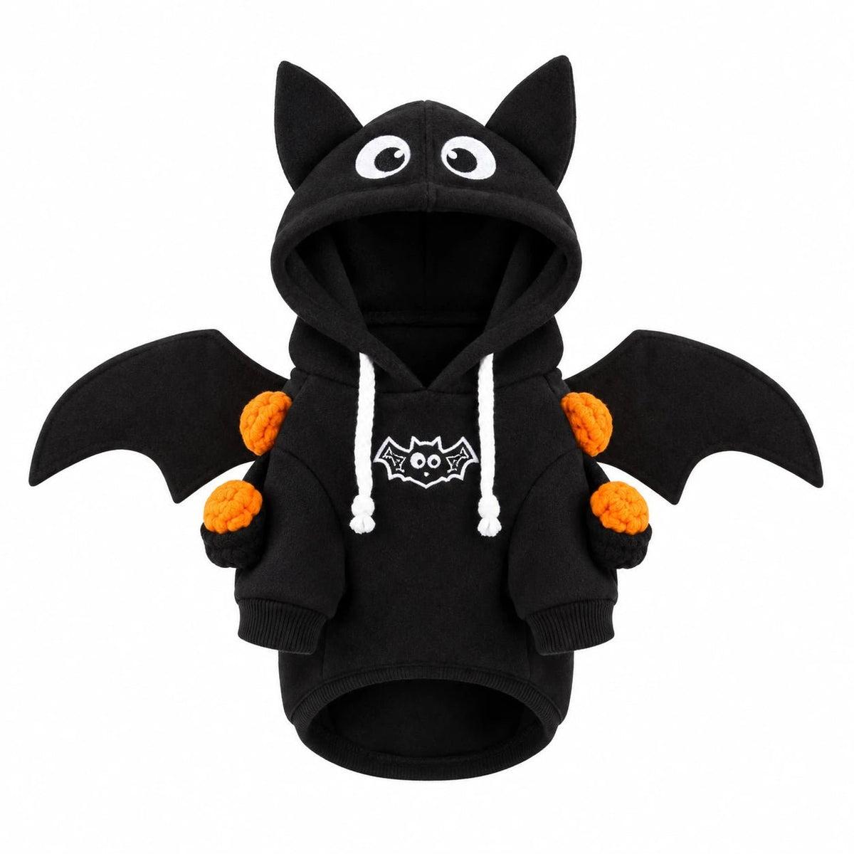 Spooky Bat Wing Dog Hoodie - PawPaw Palace - 