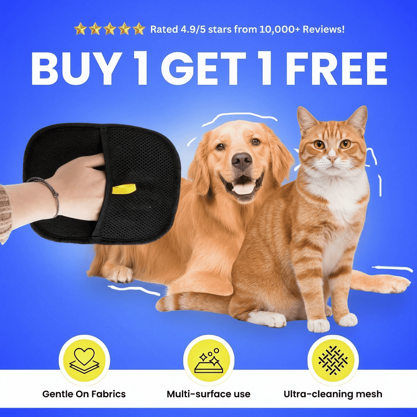 The Magic Hair Eraser Glove™ - Buy 1 Get 1 Free - PawPaw Palace - 