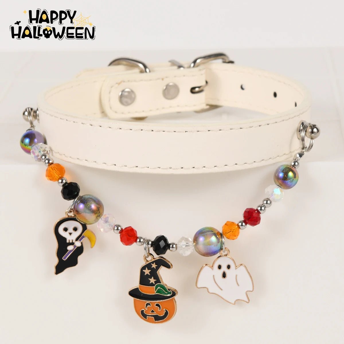 Trick or Treat Charm Pet Collar - PawPaw Palace - 