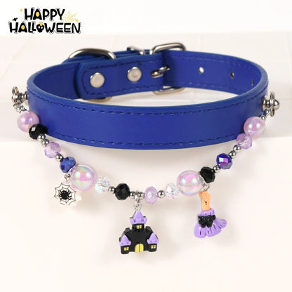 Trick or Treat Charm Pet Collar - PawPaw Palace - 