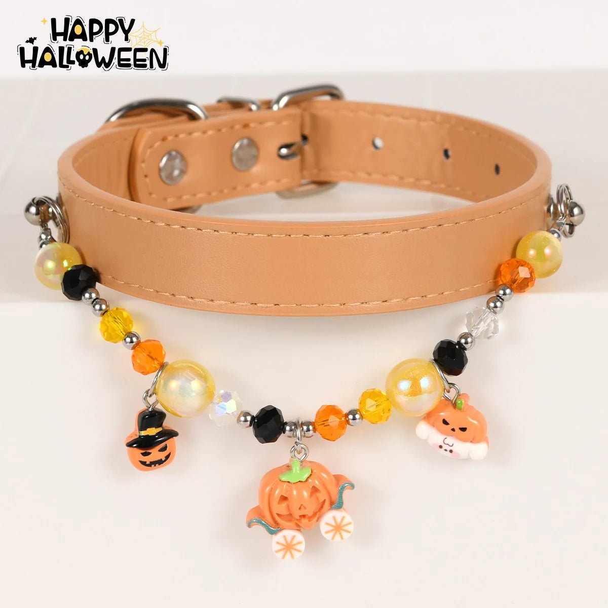 Trick or Treat Charm Pet Collar - PawPaw Palace - 