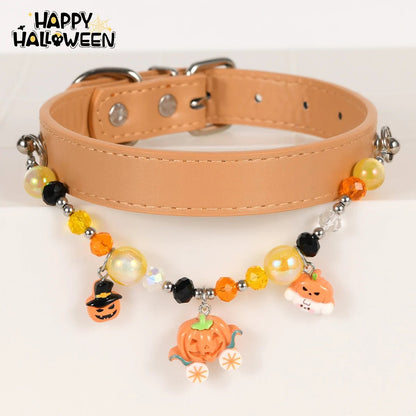 Trick or Treat Charm Pet Collar - PawPaw Palace - 