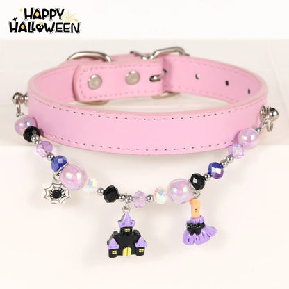 Trick or Treat Charm Pet Collar - PawPaw Palace - 